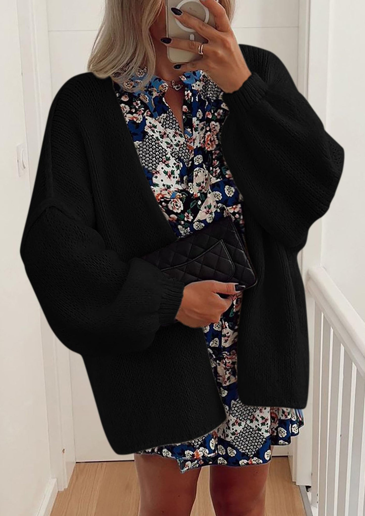 Oversized Cardigan Sweater