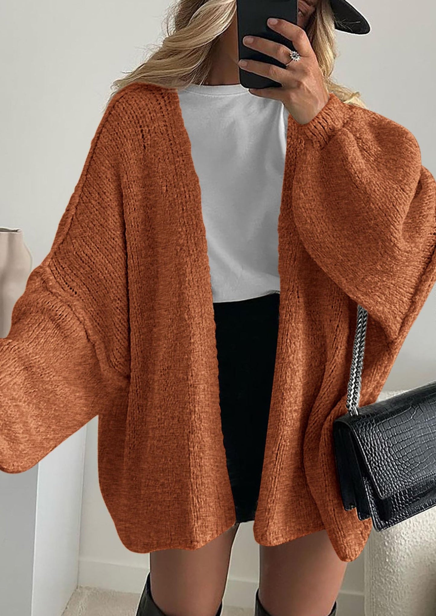 Oversized Cardigan Sweater
