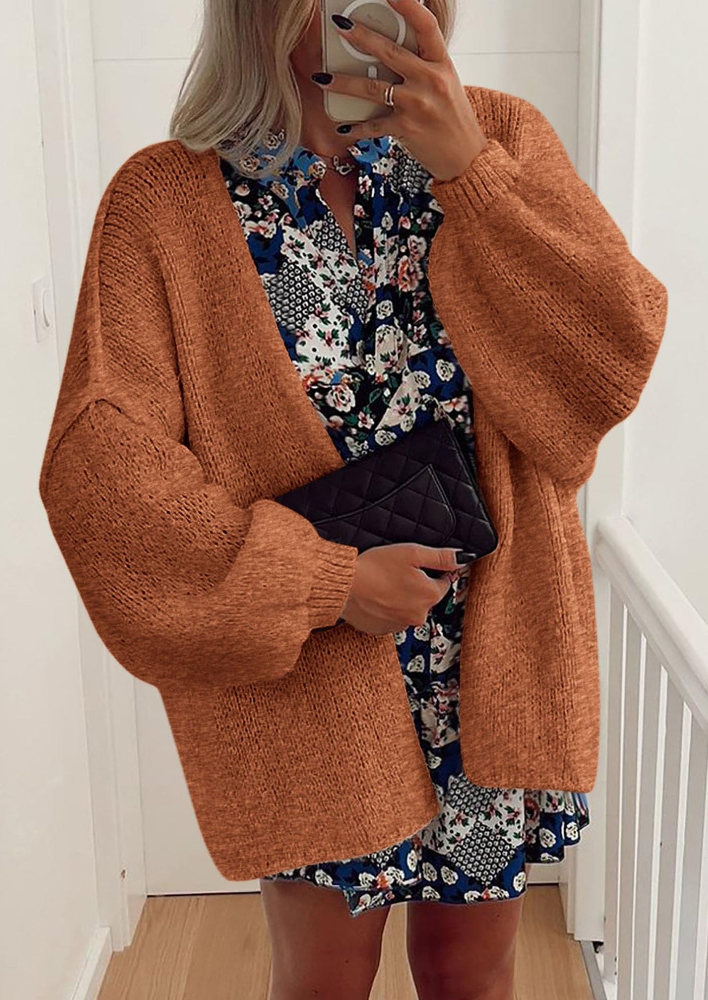 Oversized Cardigan Sweater