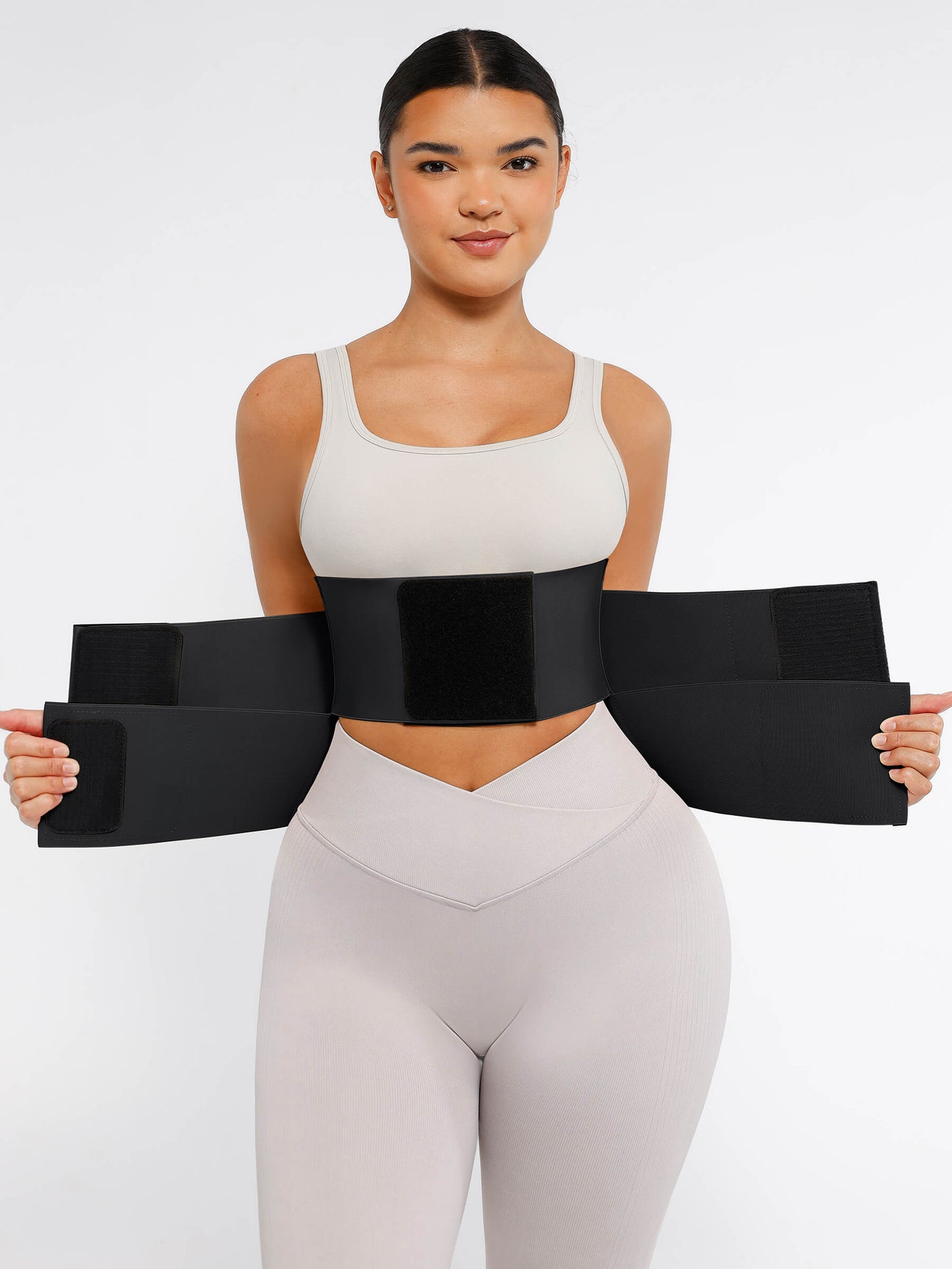 Feelingirl Triple Wrap Tummy Control Waist Trainer Belt