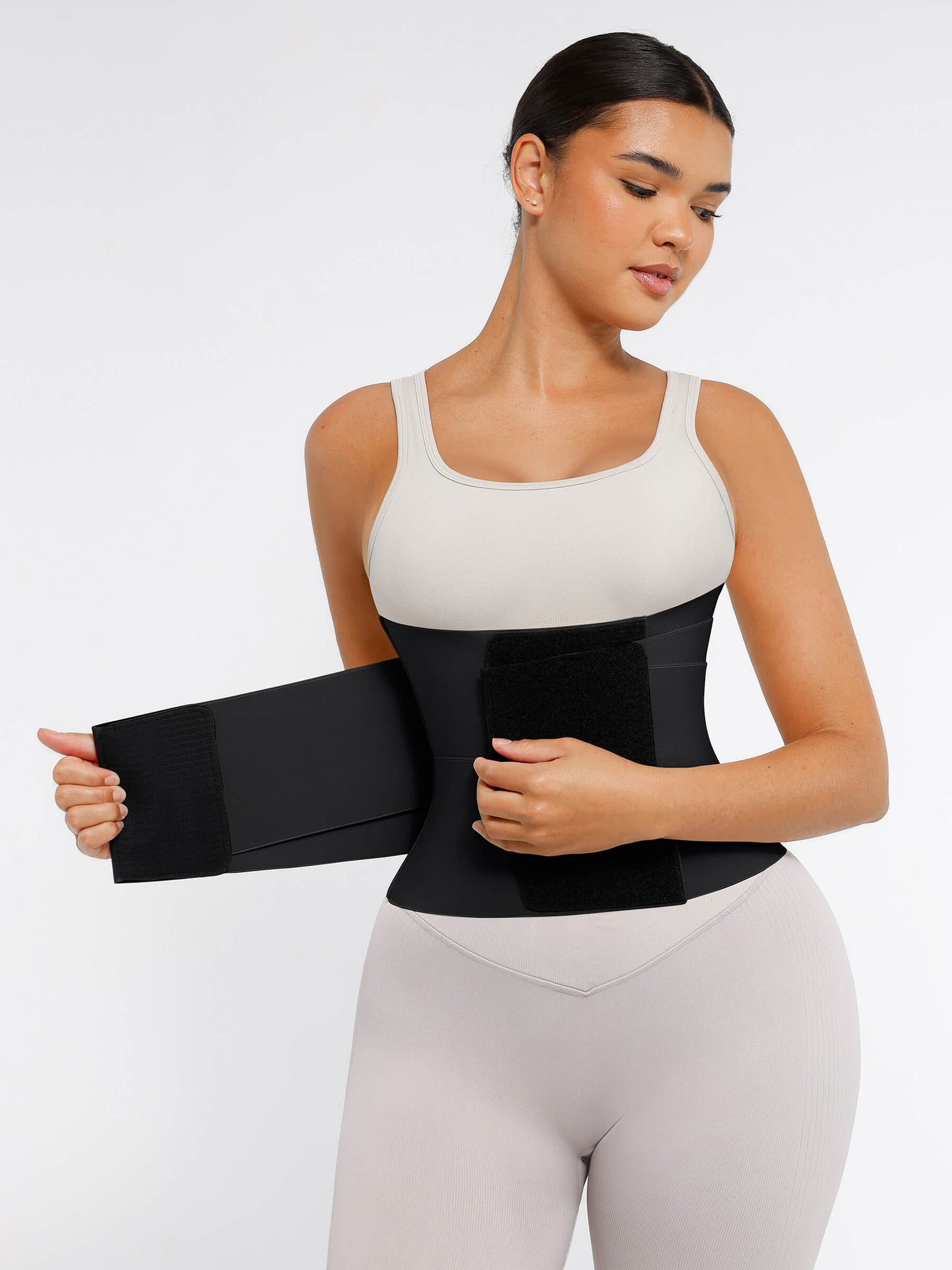 Feelingirl Triple Wrap Tummy Control Waist Trainer Belt