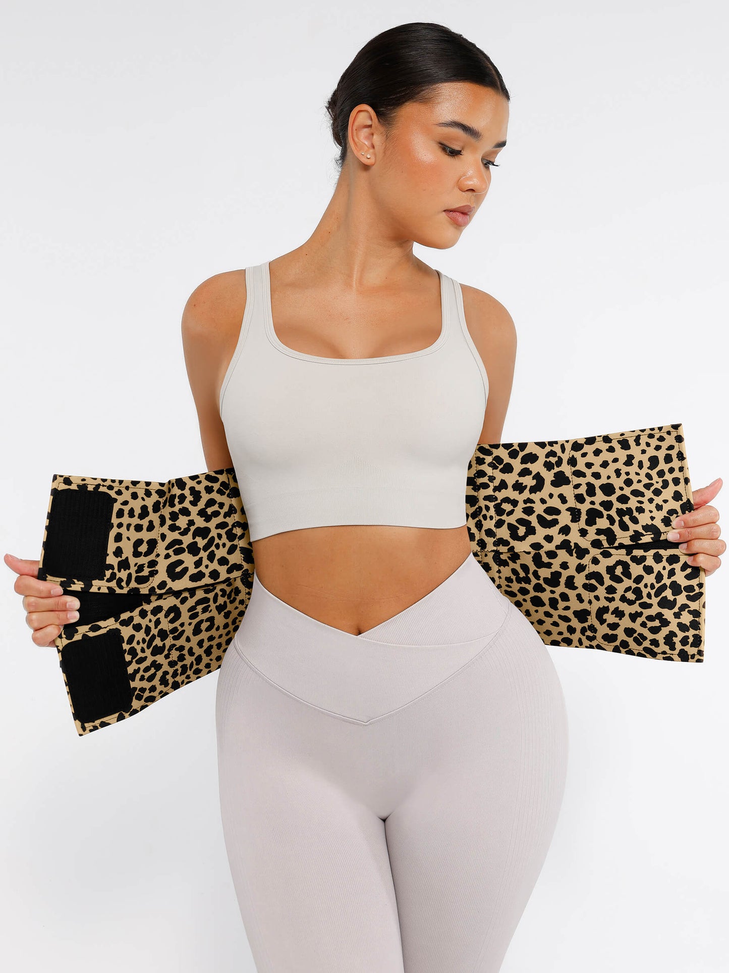 Feelingirl Triple Wrap Tummy Control Waist Trainer Belt