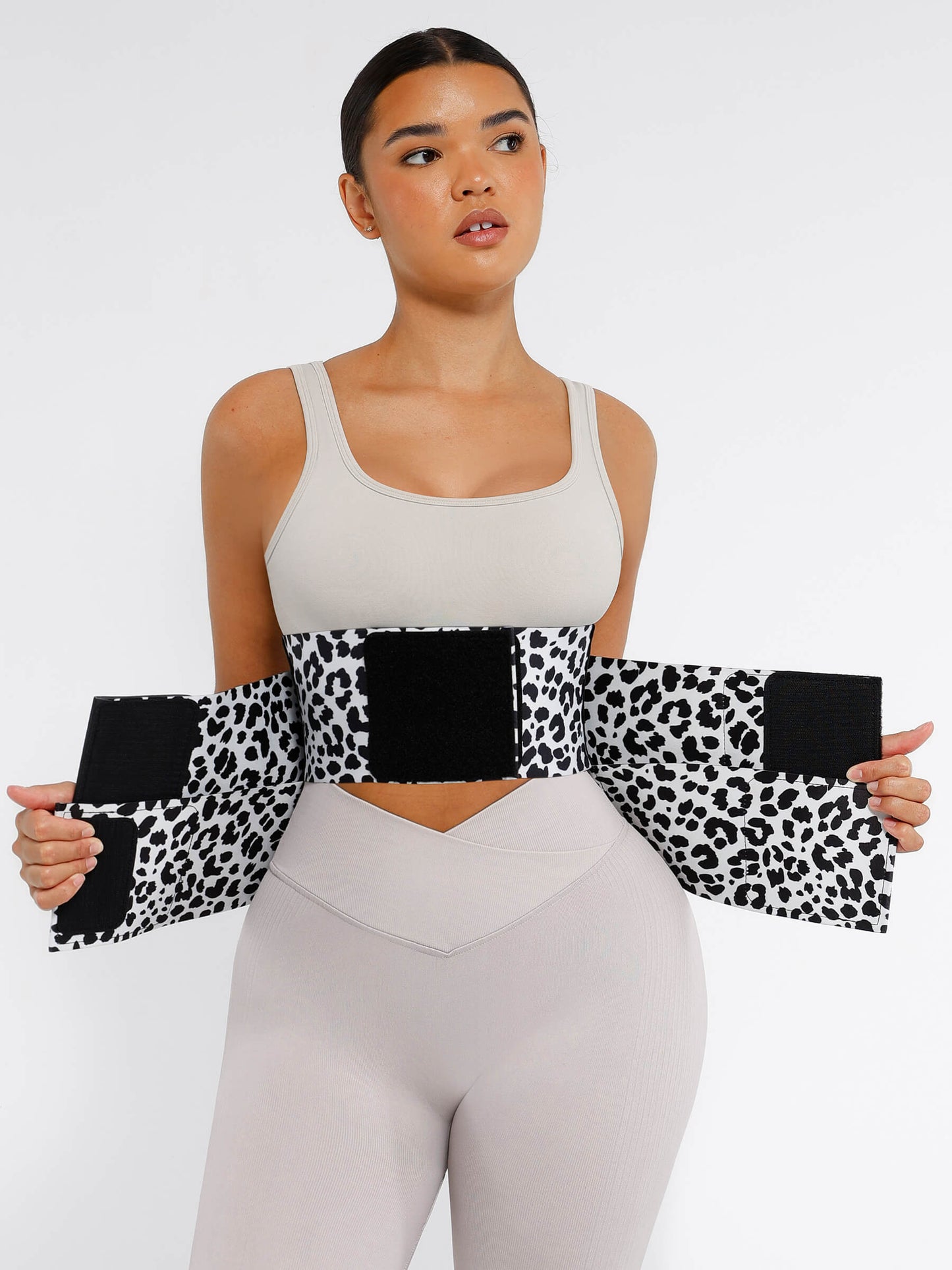 Feelingirl Triple Wrap Tummy Control Waist Trainer Belt