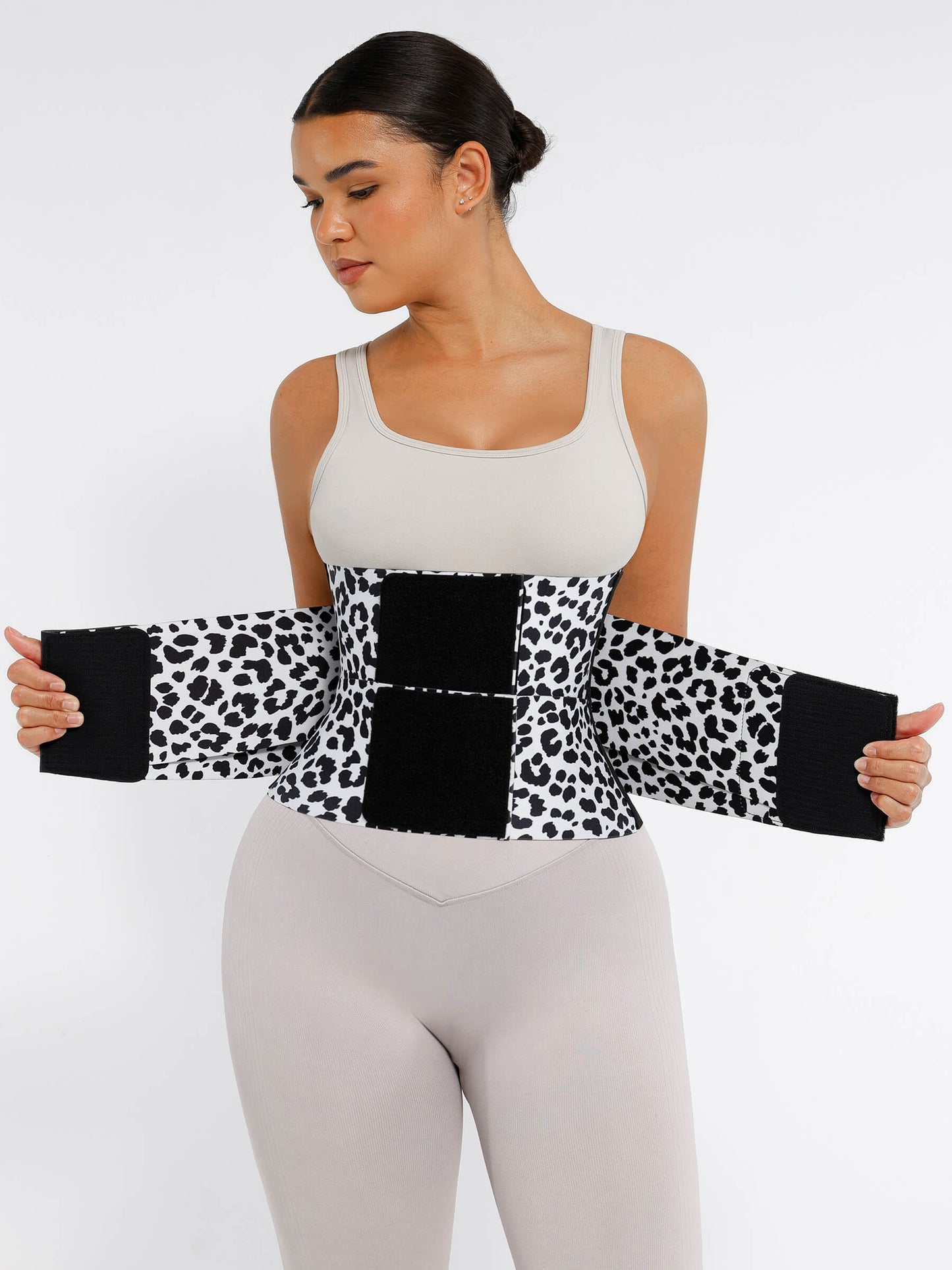 Feelingirl Triple Wrap Tummy Control Waist Trainer Belt