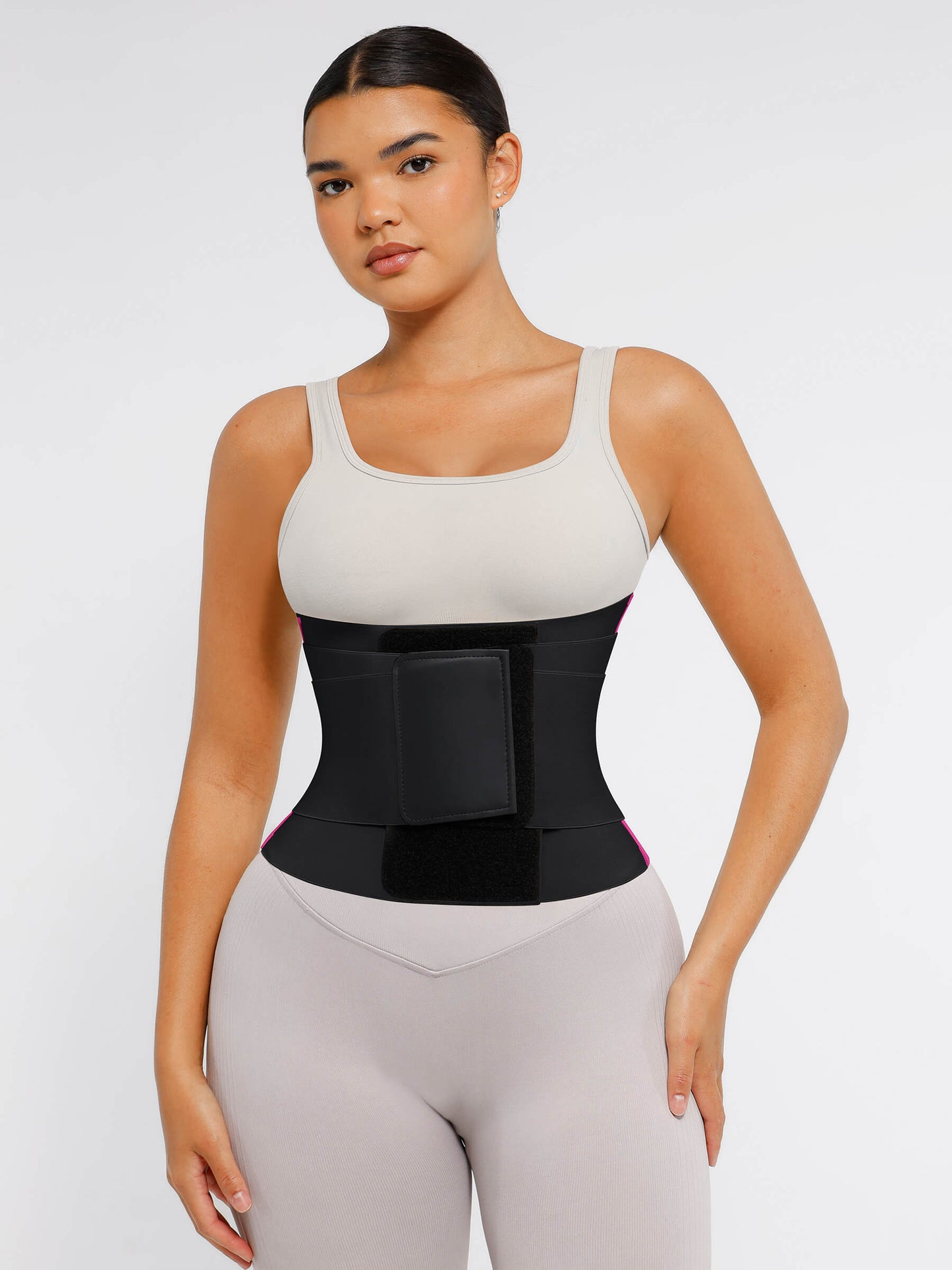 Feelingirl Triple Wrap Tummy Control Waist Trainer Belt