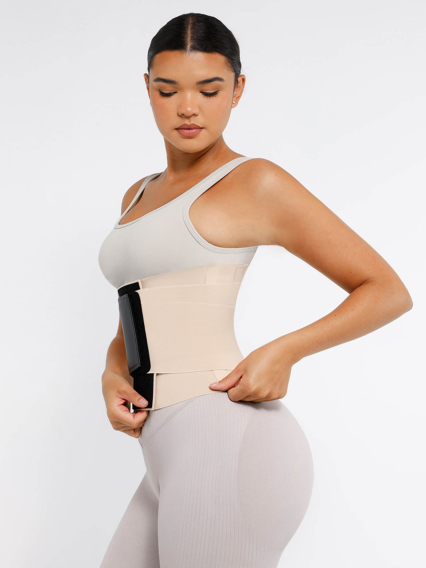 Feelingirl Triple Wrap Tummy Control Waist Trainer Belt
