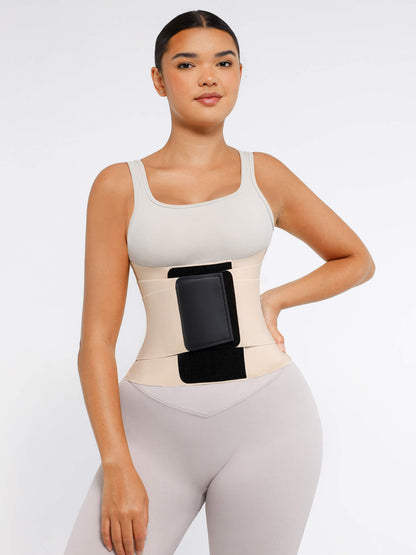 Feelingirl Triple Wrap Tummy Control Waist Trainer Belt