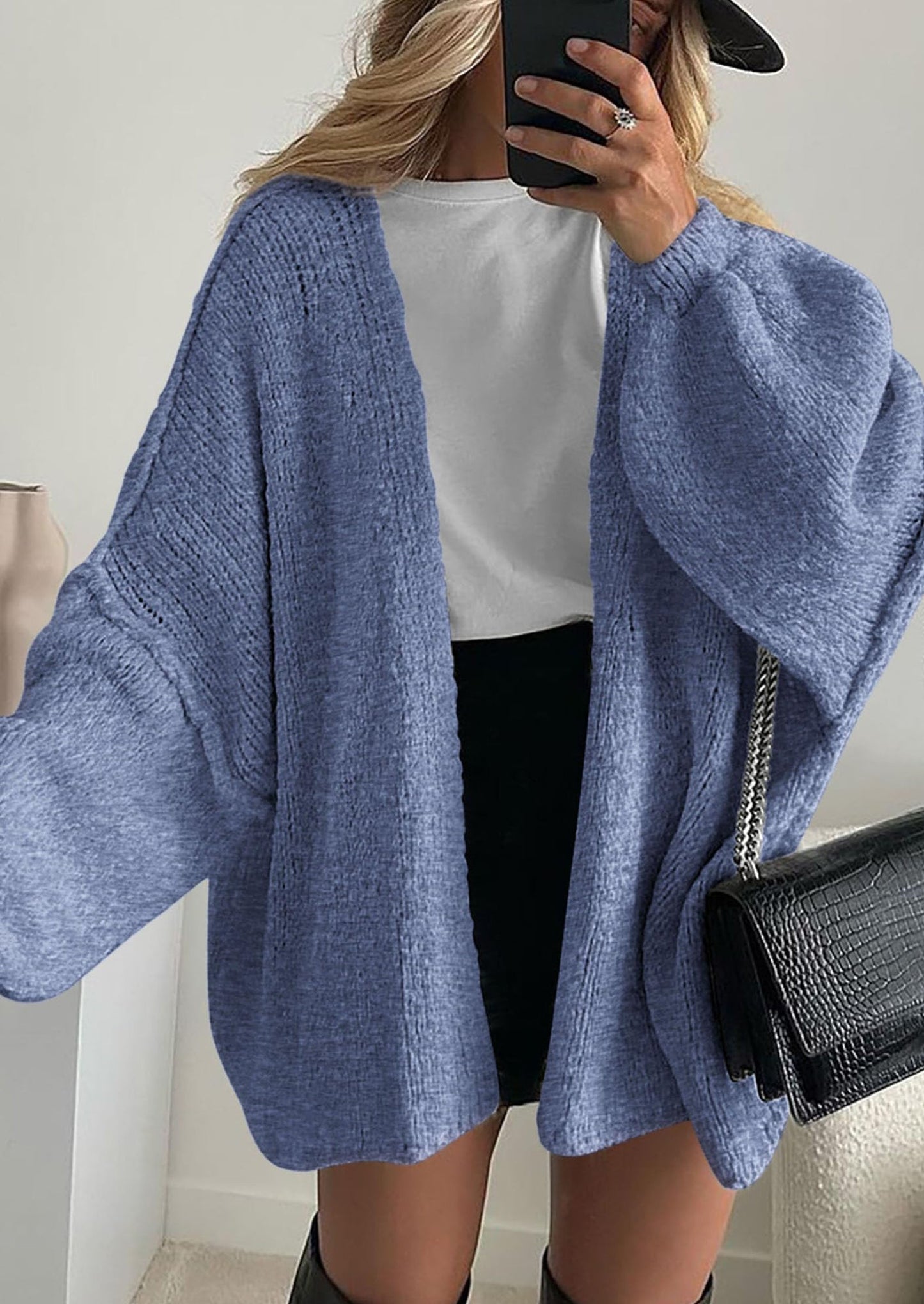 Oversized Cardigan Sweater