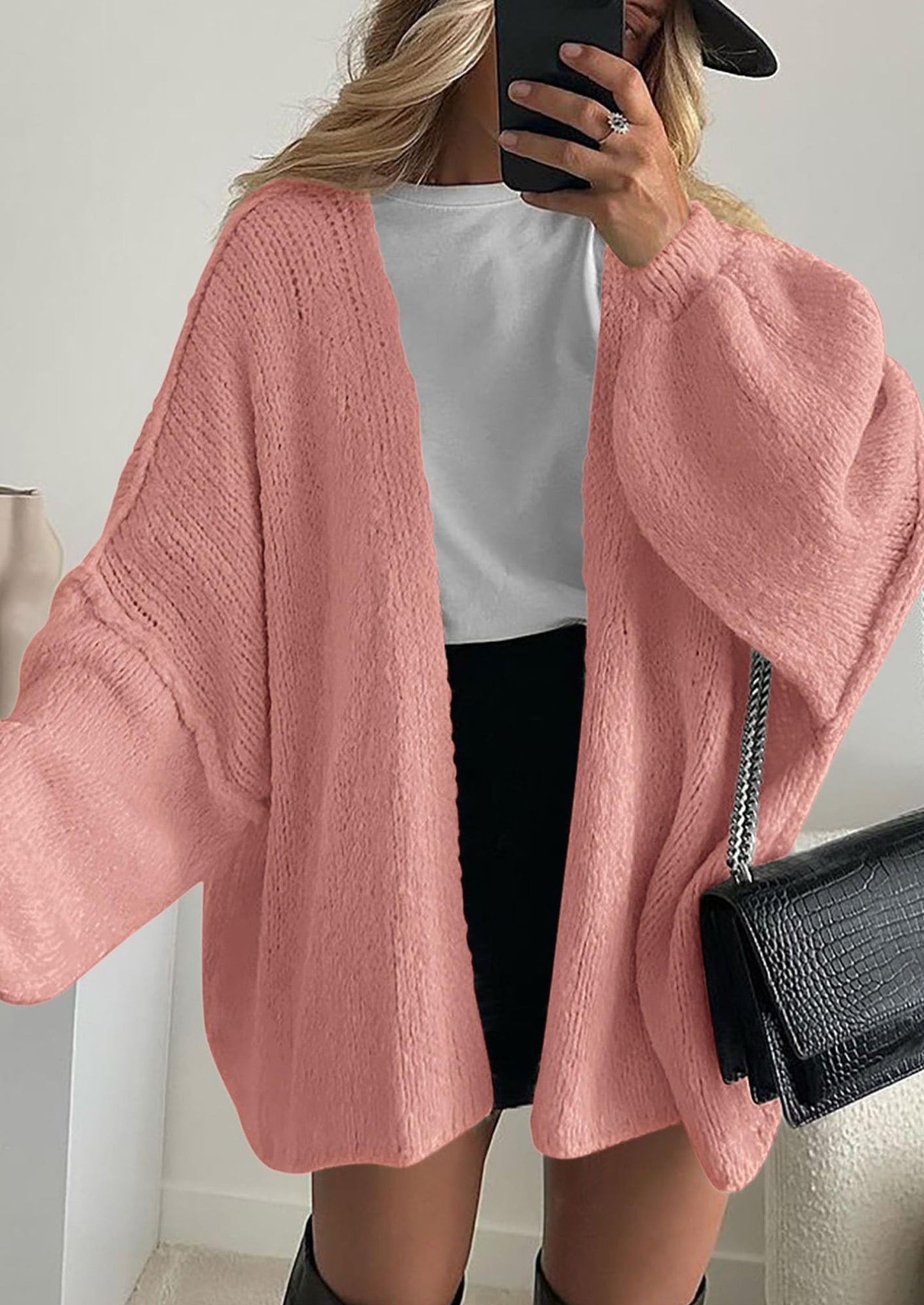 Oversized Cardigan Sweater