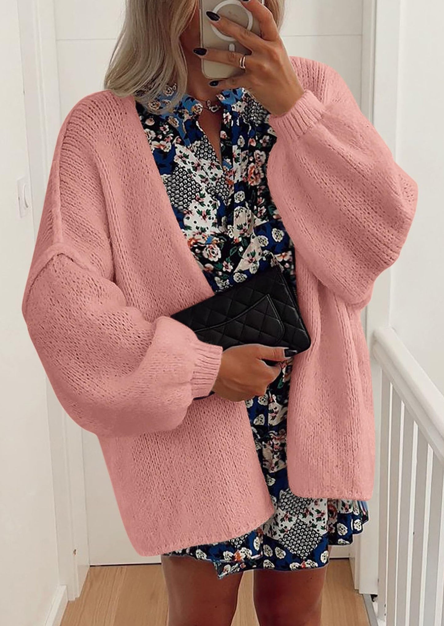 Oversized Cardigan Sweater