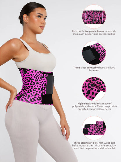 Feelingirl Triple Wrap Tummy Control Waist Trainer Belt