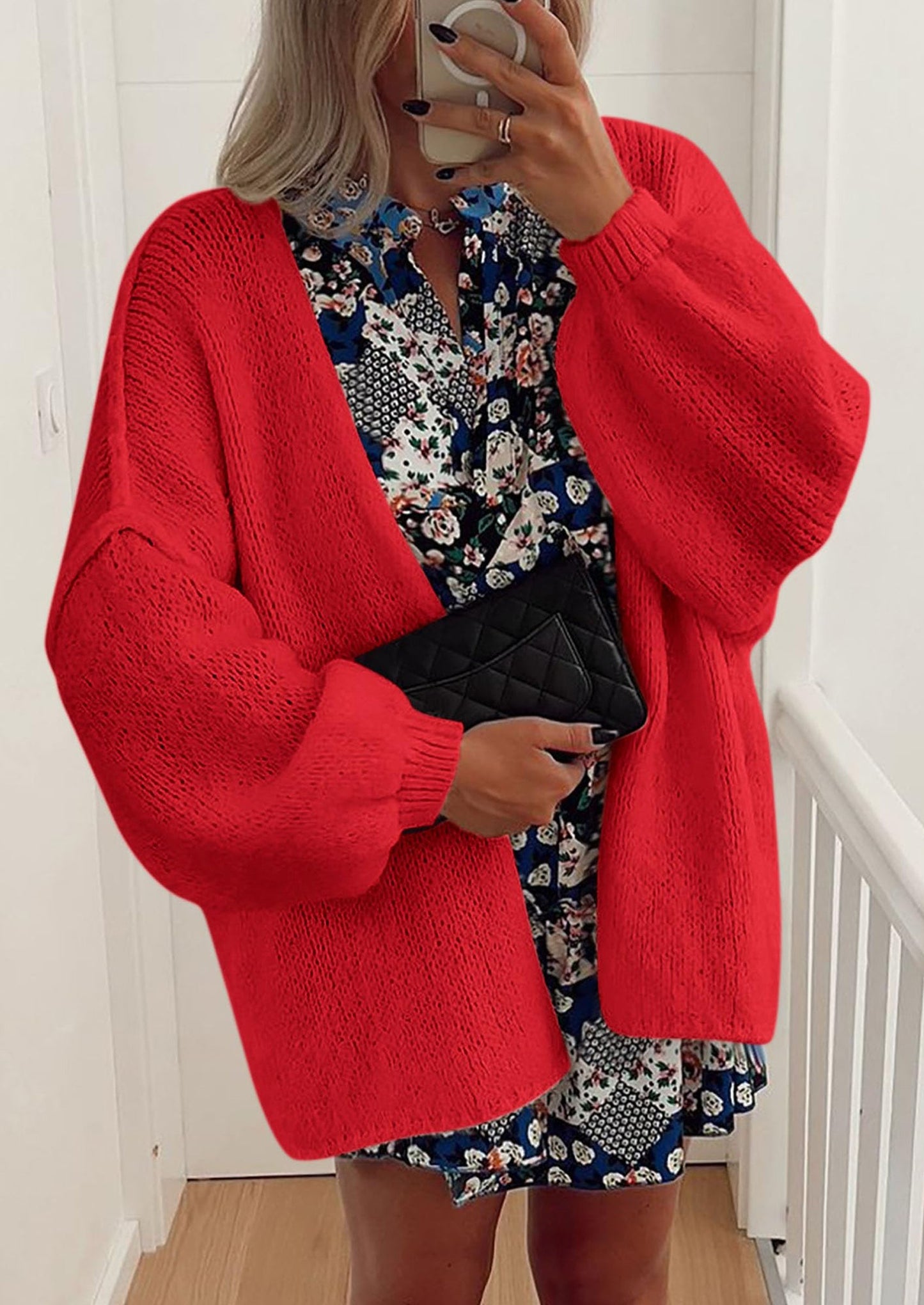 Oversized Cardigan Sweater