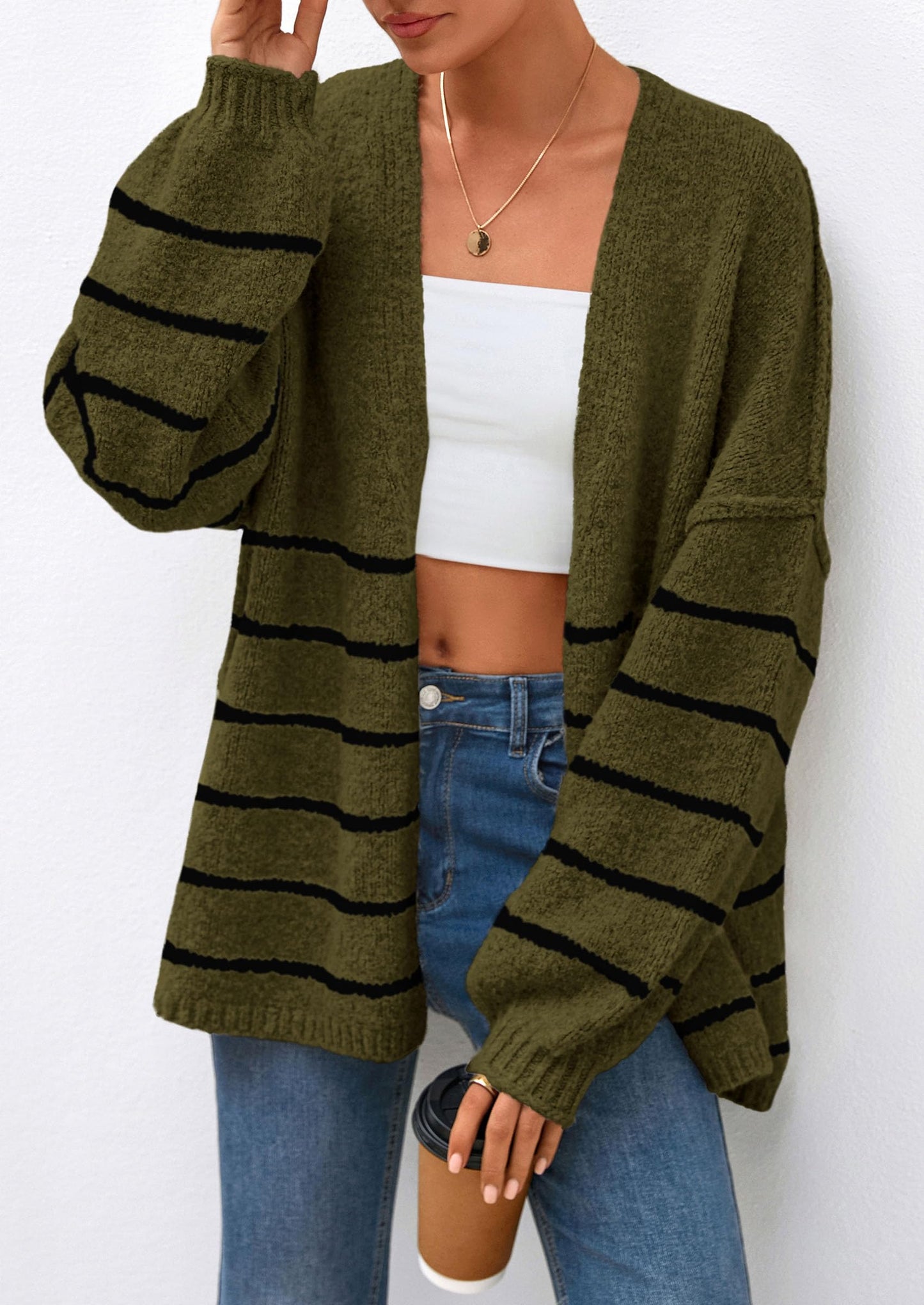 Oversized Cardigan Sweater