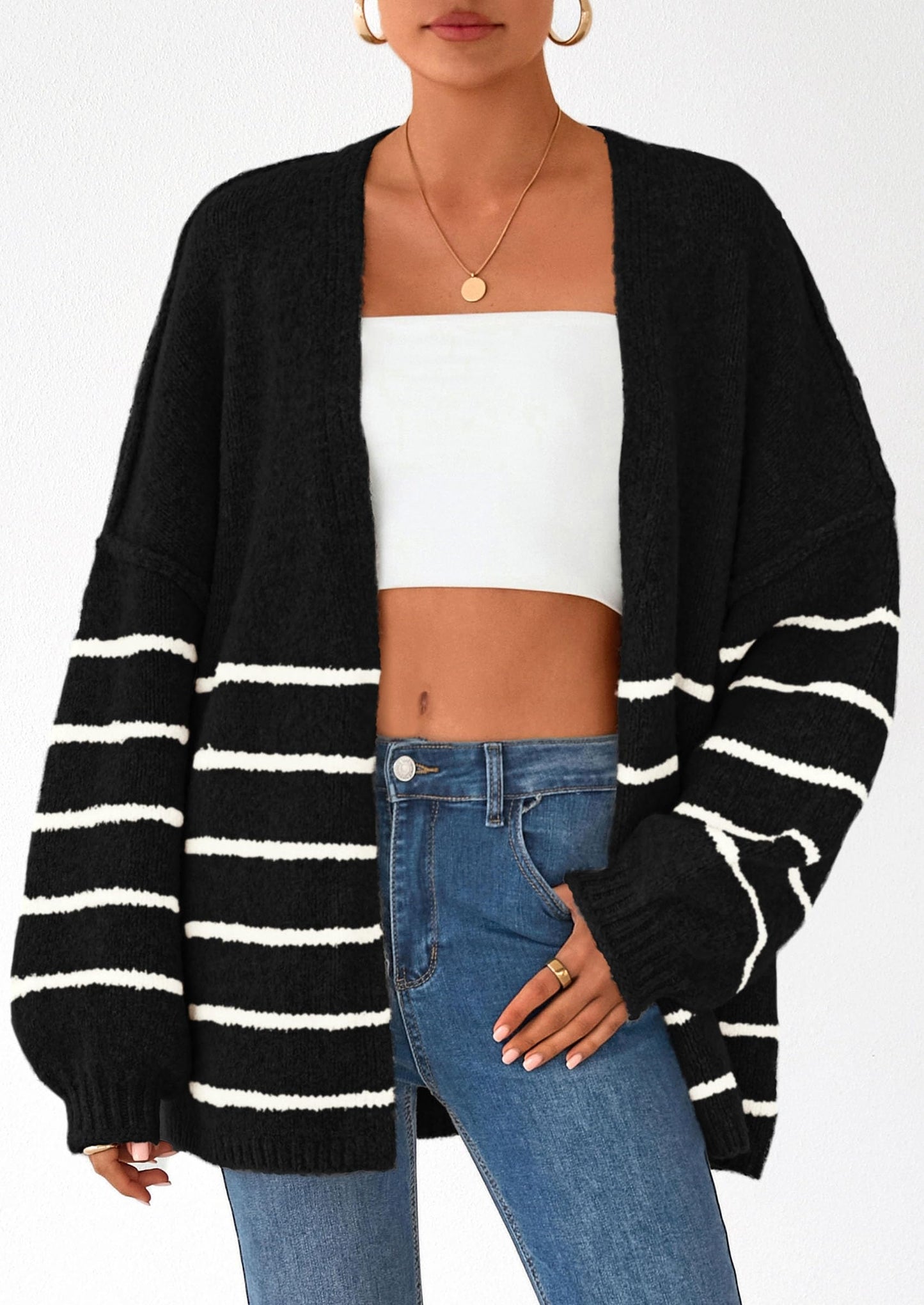 Oversized Cardigan Sweater
