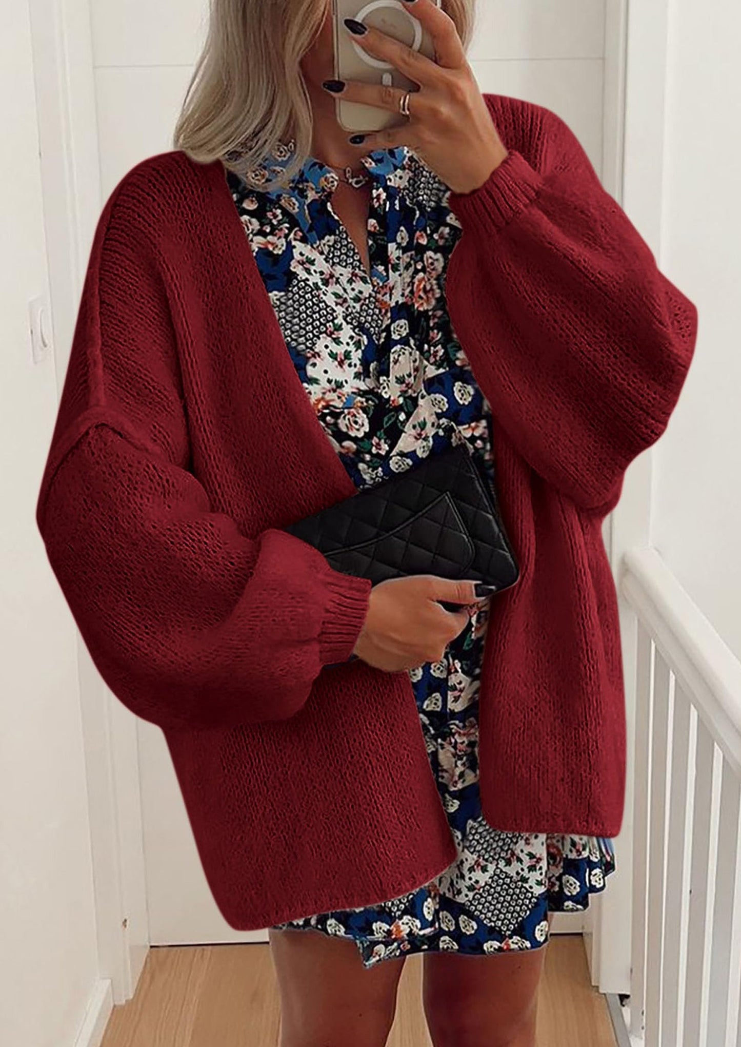 Oversized Cardigan Sweater