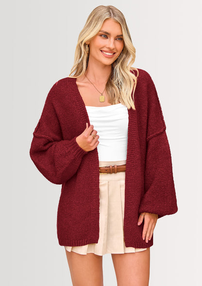 Oversized Cardigan Sweater