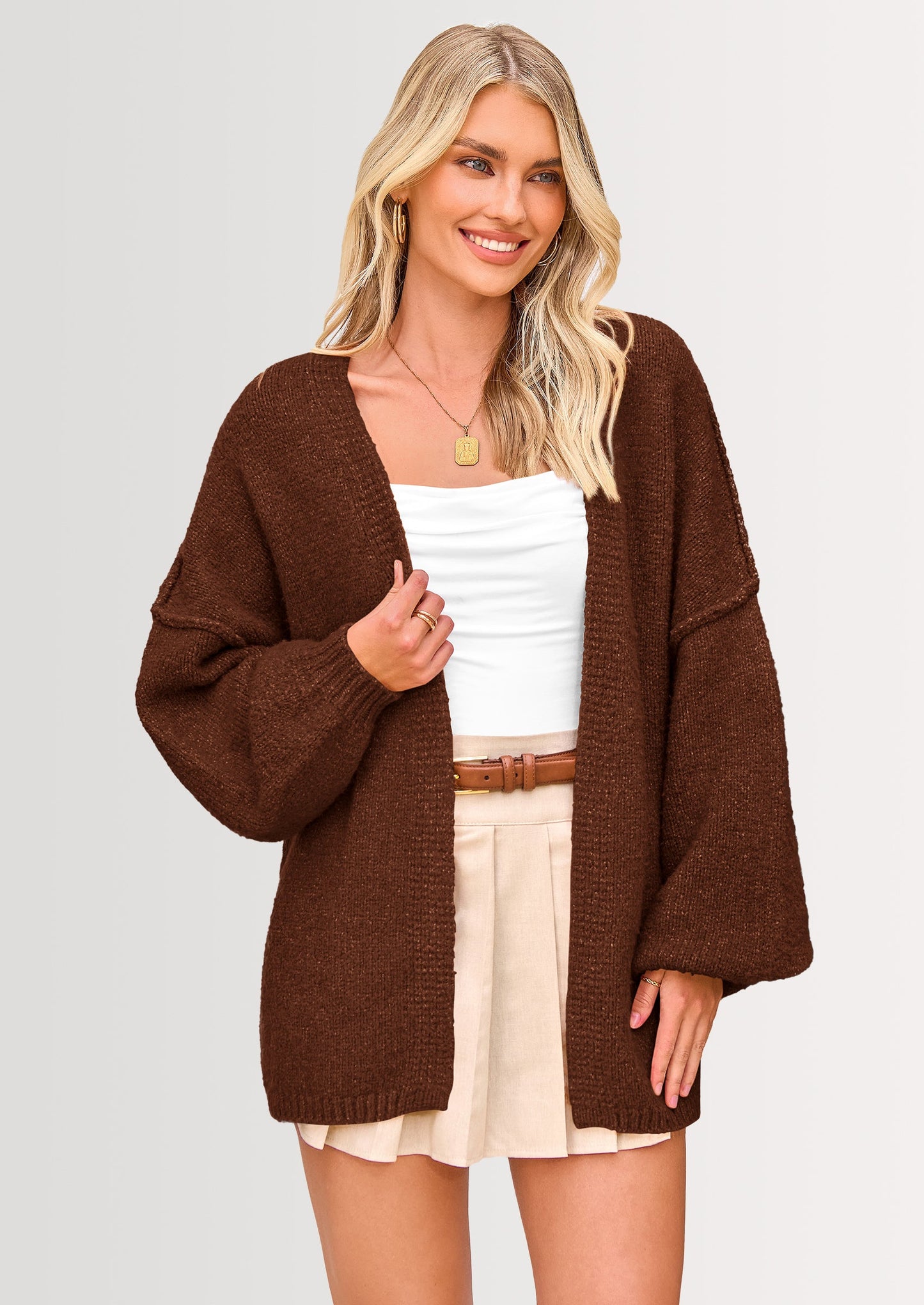 Oversized Cardigan Sweater