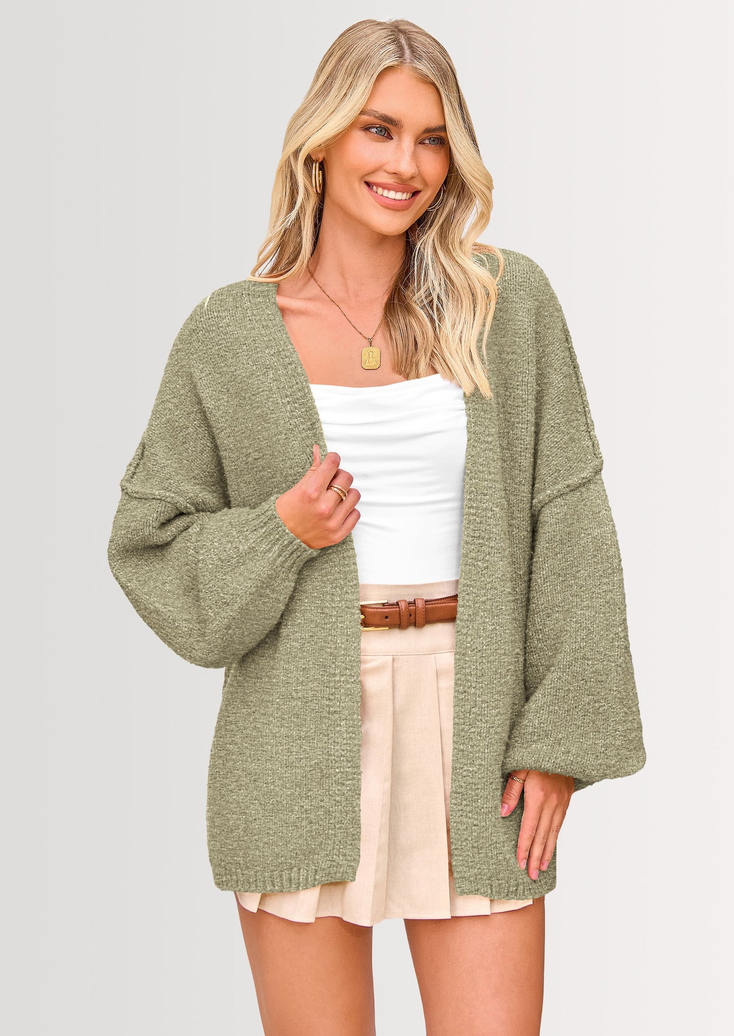 Oversized Cardigan Sweater
